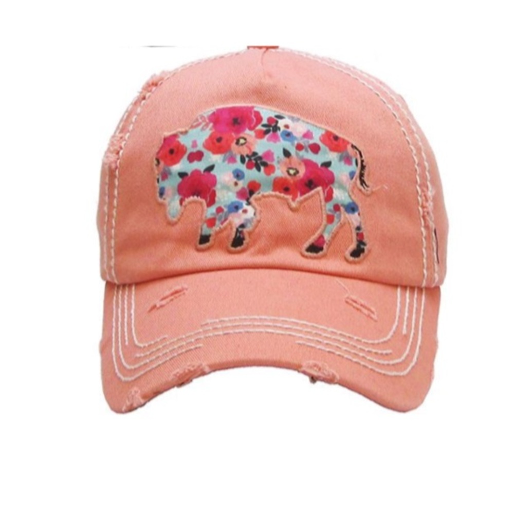 20% off SALE! 2-pack vintage style buffalo cap